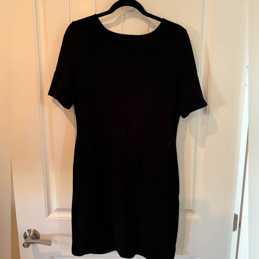 Simple black, professional dress